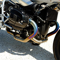 ユニットガレージ1617チタンコレクターBmwR NineT