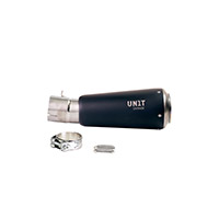 Unit Garage Exhaust Black Titanium Bmw R12 Gs