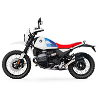 Unit Garage Low Approved Black Silencer Bmw R12 - 3