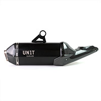 Unit Garage Rad Steel Silencer Black