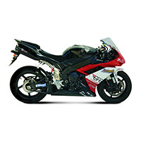 Mivv Suono Black Steel Approved 2 Slip On Yzf R1 2007