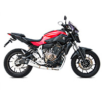 Zard 2>1 Steel Euro 4 Full Kit Yamaha Mt07