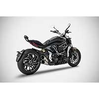 Zard kit complet pot d'échappement 2>1>2 racing inox Ducati X-Diavel - 3