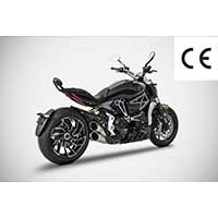 Zard Kit Steel Full Exhaust 2>1>2 Homologated Ducati X-diavel - 3