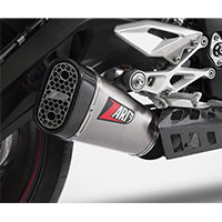 Zard Slip On Stahl Euro 4 Triumph Street Triple 765 - 2