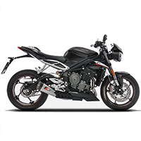 Zard Slip On Acero Euro 4 Triumph Street Triple 765 - 3