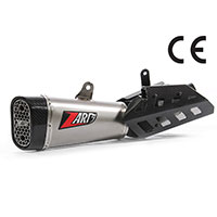 Zard Slip On Inox Euro 4 Triumph Street Triple 765