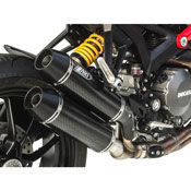 ZARD N.2 SILENZIATORI SOVRAPPOSTI DUCATI MONSTER 1100 EVO