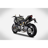 Zard Steel Titanium Racing Exhaust Streetfighter V2 - 4