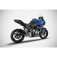 Zard Titanium Euro 5 Full Exhaust Tiger Sport 660 - 4