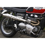 Zard 2>1 Steel High Racing Komplettset Triumph Scrambler