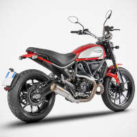 Zard Zuma Racing Acier Slip On Ducati Scrambler - 2