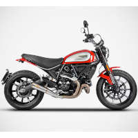 Zard Zuma Racing Steel Slip On Ducati Scrambler - 3