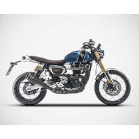 フルキット Zard Triumph Scrambler 1200 21-22 Euro5 ブラック