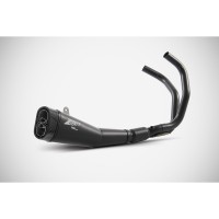 Kit Zard 2-1 Carbonio Nero Racing Yamaha Mt-07