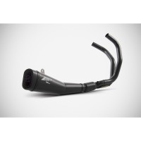 Kit Zard 2-1 Acciaio Nero Racing Yamaha Mt-07