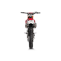 アクラポビッチ 2 スリップ オン レーシング チタニウム CRF250R 2017 - 3