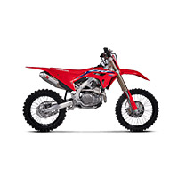 アクラポビッチエボリューションラインチタンキットCRF450R2021-22