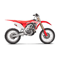 アクラポビッチレーシングラインスチールエキゾーストCRF450R 2018 - 4