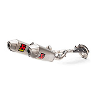 Échappement Akrapovic Racing Line Acier Crf450r 2018