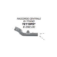 Arrow Central Fitting Titanium Honda Crf 250 R 14/16