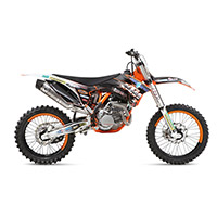 Echappement Complet Mivv Acier Ktm Sx-f 250 2010