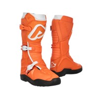 Stivali Acerbis X-team 2.0 Arancio Bianco