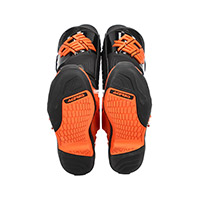 アチェルビス フープ ブーツ オレンジ ブラック - 4