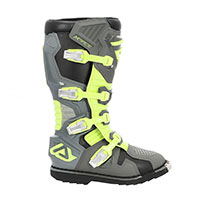 Botas Acerbis X Race gris amarillo