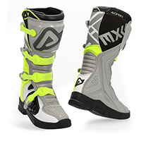 Acerbis X Team Boots Brown Grey