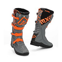 Acerbis X Team Stiefel grau orange