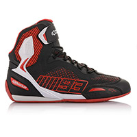 Zapatos Alpinestars Austin Knitted blanco rojo