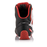 Chaussures Alpinestars Austin Knitted blanc rouge - 3