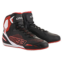 Scarpe Alpinestars Austin Knitted Bianco Rosso