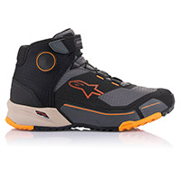 Zapatillas Alpinestars Cr X Drystar marrón claro naranja