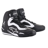 Scarpe Moto Alpinestars Faster 3 Rideknit Bianco