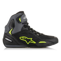 Scarpe Moto Alpinestars Faster 3 Ds Nero Giallo - img 2