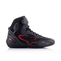 Alpinestars Faster 3 Rideknit Shoes Dark Grey Red - 2