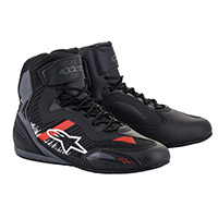 Chaussures Alpinestars Faster 3 Rideknit argent rouge