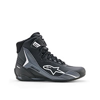 Scarpe Alpinestars Faster-4 Drystar Grigio Bianco - img 2
