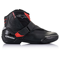 Botas Alpinestars SMX-1 R V2 Vented negro rojo - 2