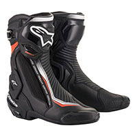 Stivali Alpinestars Smx Plus V2 Nero Bianco Rosso