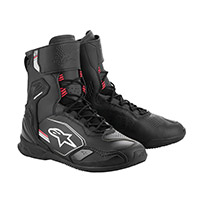  Alpinestars Botas para hombre, Blanco/rojo brillante/azul  oscuro : Automotriz