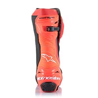 Bottes Alpinestars Supertech R rouge fluo - 4