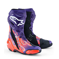 Alpinestars Supertech R Vented Flyte Stiefel lila