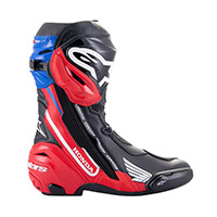 Bottes Alpinestars Honda Supertech R rouge bleu - 2