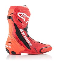Alpinestars Supertech R Vented Boots Red Fluo