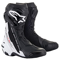 Alpinestars Supertech R Boots Black White