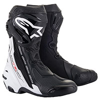 Bottes Alpinestars Supertech R Noir Blanc