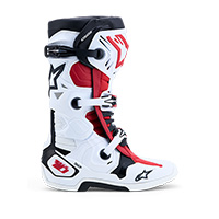 Alpinestars Tech 10 Stiefel weiß schwarz rot - img 2